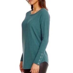 Chaser Waffle Thermal Tunic Top Outdoor Minimalist Comfort Boho Neutral L